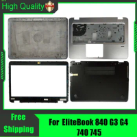 For HP EliteBook 840 G3 G4 740 745 G3 G4 LCD Rear Lid Back Top Cover Front Bezel Palmrest Bottom Base Case Housing Shell Hinges