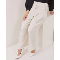 Urban Exchange Abigail Off-white Pants / Bawahan Celana Panjang Kasual M Off-white