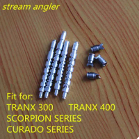 Carriage Screw And Return Pawl For TRANX 300 400 SCORPION CURADO SERIES Aluminum Alloy Material Has High Hardness