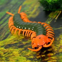 Halloween Children Animals Giant Centipede Tricky Scary Electric Remote Control Toy Model Simulation Electronic Science 2021