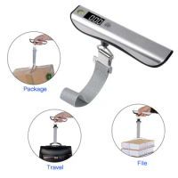 Mini luggage with ruler luggage scale portable express scale household fishing portable electronic s