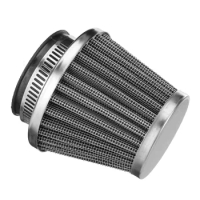 44MM Universal Motorcycle Air Filter Elements Mushroom Head Pod Cleaner Double Foam Carburetor Air Filter Cleaner Intake