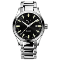 BALL 波爾錶 Engineer M Marvelight瑞士天文臺認證機械腕錶(NM2128C-S1C-BK)-43mm-黑面鋼帶【刷卡回饋 分期0利率】【APP下單22%點數回饋】