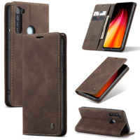 100pcs/Lot CaseMe 013 Leather Case For Xiaomi 11 10T Redmi Note 10 K40 Pro Lite 5G POCO X3 GT M3 Card Holder Wallet Cover