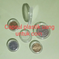 kapsul palstik untuk melindungi uang logam kuno