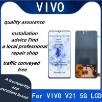 100%Tested For Vivo V21 5G LCD display, digitizer with touch screen, sensor with frame installation, replacement of V21 5G LCD