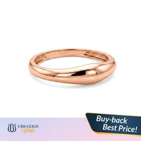 UBS Gold - Cincin Emas - 17k - Cc70882 11 Rose Gold