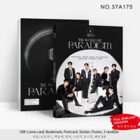Kpop Idol ATEEZ New Album THE WORLD EP PARADIGM Album Portrait HD Photo Gallery Sticker Poster Bookmark Collection Card Fan Gift