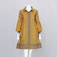 LANGITJUA - Tunik Batik Size Super Jumbo | Baju Kerja Busui Friendly LD 125 LD 130 LD 135 4XL Modang