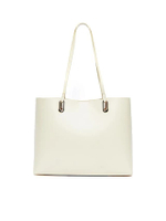 กระเป๋าสะพายผู้หญิง Rigid Eyelet สีเบจ