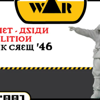 Unpainted Kit 1/35 Soviet crew new MAN modern figure with big base Resin Figure miniature garage kit