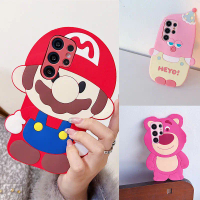 3D เปลือกการ์ตูน สําหรับ OPPO A95 A94 A74 A54 A55 4G 5G A7 A5S A3S A12 A12E Realme Note50 Note60 Not