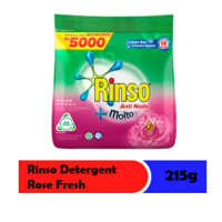 Rinso Bubuk + Molto 195gram - Pembersih Pakaian Efektif - Powder, Bayi, Deterjen, Liquid, Laundry, D