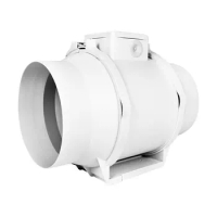 8 Inch Inline Duct Fan With Chemical Resistance Material