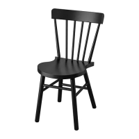 NORRARYD 餐椅, 黑色