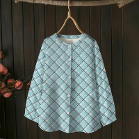 Plus Size Batik Clothing, Muslim Clothes, Icahfa Raya Clothes, For Women, Casual Style, Plaid Muslim