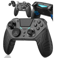 Bluetooth-Compatible Wireless Controller For PS4 Elite Console For Ps4 Slim/Pro Gamepad With Programmable Back Button Support PC