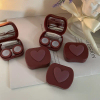 Mini Love Contact Lens Case Lens Organizer