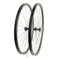 super light MTB XC Lefty carbon wheelset 28mm external width 29 inch tubeless bicycle wheels 24h 28h cross country gravel bike