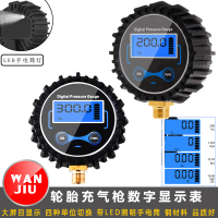 充氣槍數顯錶頭 胎壓錶數顯錶 數字顯示錶 輪胎測壓錶