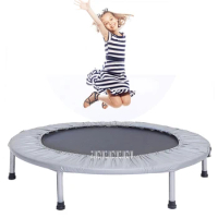 36 Inch Children Lady Lose Weight Leg Slimming Trampoline Home Gym Exercise Folding Bouncing Jumping Bed Fitness Equipment
