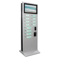 Fast Charge Wifi Six digital lockers wireless report remote control Public Mobile Phone Charger Kiosk