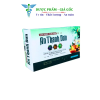 Viên ngậm thảo mộc AN THANH ĐƠN Hỗ trợ giảm ho khan, ho kéo dài, ho có đờm - Hộp 3 vỉ x 8 viên