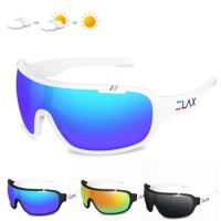 Polarized Cycling Sunglasses Outdoor Bicycle Sunglasses Men MTB Cycling Glasses Road Bike Glasses Photochromic Bicycle Glasses