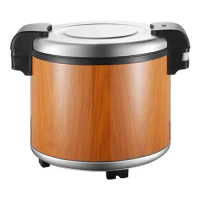 Commercial Rice Cooker Insulation Barrel Multi Cooker Stainless Steel Rice Insulation Bucket Electric Heating Machine
