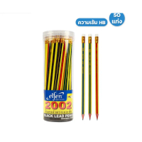 แนะนำ แนะนำ ELFEN ดินสอ ดินสอไม้ HB ดินสอดำ เอลเฟ่น รุ่น 2002 HB ดินสอไม้ ( 50 แท่ง / กระปุก)TikTok