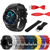 22mm Silicone Wrist Strap For Ticwatch Pro 2021 2020 Pro3 Sport Bracelet For Ticwatch GTX E2 S2 Smart Watch Band Accessories New