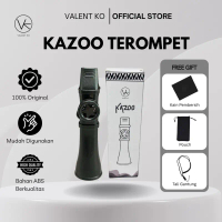 Valent Ko Kazoo - Alat musik tiup kazoo bahan Plastik ABS Premium bentuk terompet berkualitas