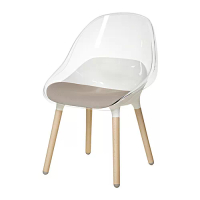 BALTSAR 餐椅, 白色, 58x57x85 公分