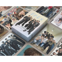 การ์ด Lomo โฮโลแกรม EPEX, 50 ชิ้น, ดีไซน์บทนำความรักแบบขั้วโลก, การ์ดภาพ, พร้อมคำอธิษฐาน KEUM MU AMI