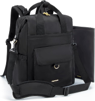 mommore Diaper Bag Backpack Large Baby Bag for Girl Boy Convertible Diaper Bag Tote with Changing Pa