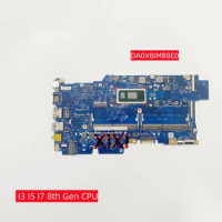 DA0X8IMB8E0 For HP Probook 430 G6 Laptop Motherboard With I3 I5 I7 8th Gen CPU DDR4 100% Tested 0K