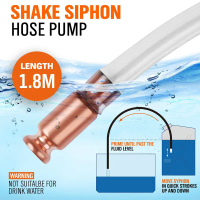 Manual Oil Suction Pump, Copper Siphon Hose, Manual Fuel Transfer Tube, Diesel Urea Discharge Pump f