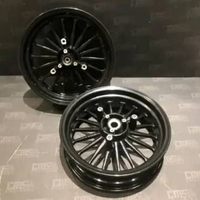 MotoBroos Velg vrossi Venom Galaxy | NMAX OLD, NMAX NEW, PCX150, AEROX NMAX NEW BLACK