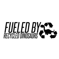Recycled Dinosaurs As Fuel Stickers Fossil Fuel Interesting Vinyl Packaging Personalized Decals