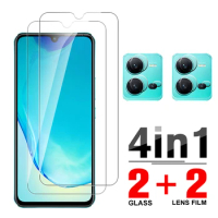 4in1 Tempered Glass Case For vivo V25 6.4inch Camera Protector For vivo V 25 5G V25E 25e 4G Screen Protective Phone glass Film
