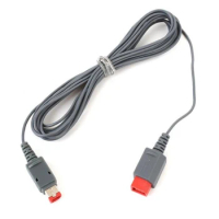 500Pcs High Quality 3M Sensor Bar Extension Cable wire Game Extender Cord for Wii receiver Games Accessories Factory Wholesale