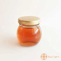 【Daylight】果醬小圓罐100cc金蓋-30件組(台灣製 玻璃瓶 婚禮小物 醬料罐 果醬瓶 醬料玻璃罐 蜂蜜罐)