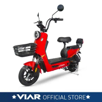 BISA COD Sepeda Listrik - Vitron O2 By Viar Motor Indonesia - jakarta, Hitam Ban