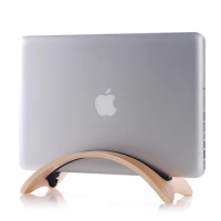 Wooden Vertical Stand for Apple Macbook 2023 M3 M2 Air m2 m1 14 16inch pro13 inch Holder Base Bracket Desktop Laptop Dock