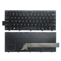 SSEA New US Keyboard NO Backlit for Dell Inspiron 14-3000 3441 3442 3443 3451 5447 5442 7447