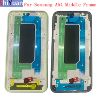 Housing Middle Frame LCD Bezel Plate For Samsung A54 A546 Phone Metal LCD Frame Replacement Parts