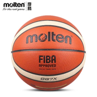 Molten Basketball Ball GG7X Official Size 7 PU Leather Outdoor Indoor Match Training Men Women Baloncesto