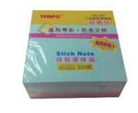 節奏牌 TEMPO SN-501 自黏便條紙超值包(3色) 300枚