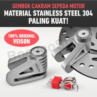 ME485 VEISON DT7 Gembok Cakram Sepeda Motor Material SUS 304 Original Discbrake Lock Gembok Cakram M