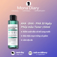Nước hoa hồng tràm trà Some By Mi AHA - BHA - PHA 30 Days Miracle Toner 150ml kháng viêm 2% Niacinam